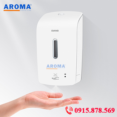 Máy Xịt Cồn Cảm Ứng SVAVO PL-151057 1000ml | Bảo Hành 12 Tháng